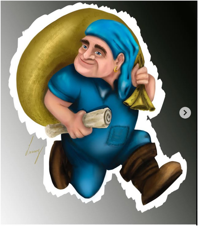 ilustração ladrão